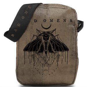 1232 Bad Omens Moth Brown Crossbody Shoulder Bag